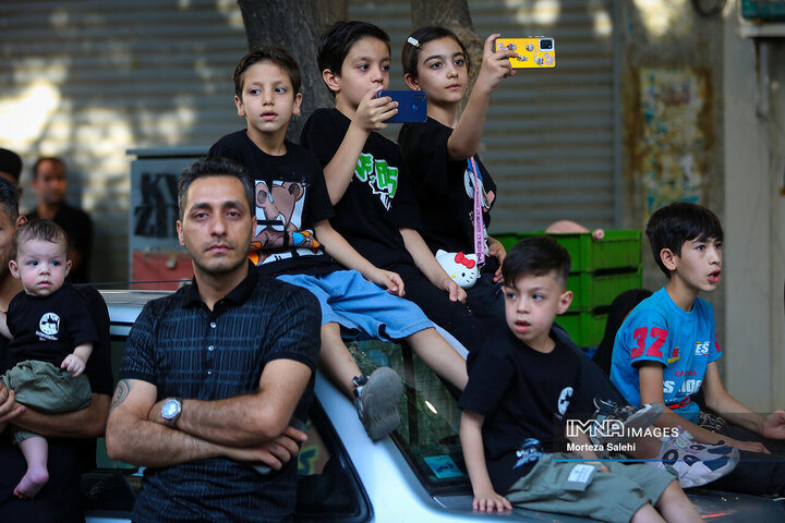 کاروان نمادین کربلا در مبارکه