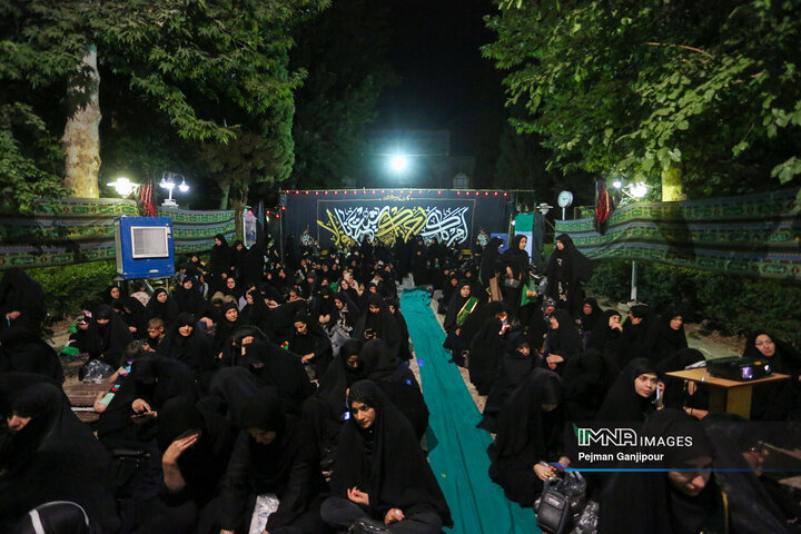 عزاداری شب پنجم محرم در هیئت رهپویان وصال