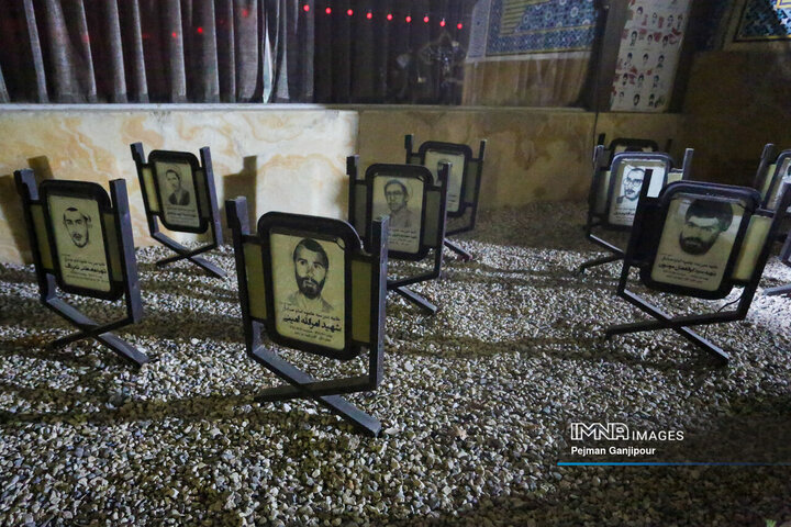 عزاداری شب پنجم محرم در هیئت رهپویان وصال