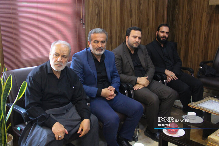 دیدار اعضای شورای اسلامی شهر با رئیس کل دادگستری اصفهان