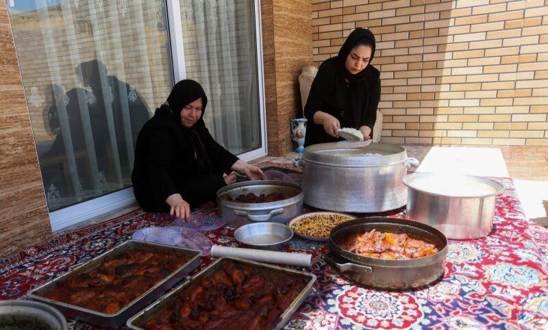 ناهاردهی؛ آیینی عاشقانه در دل محرم مازندران