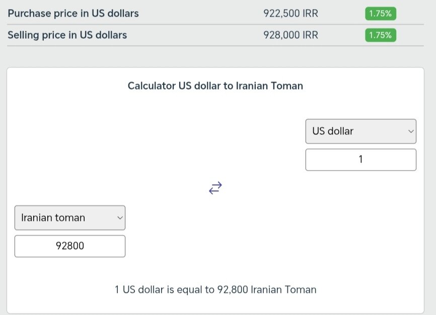 نمودار قیمت دلار ۱۰ تیر ۱۴۰۴ + شاخص دلار آمریکا