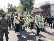 تشییع پیکر شهید بلوچ و اهل سنت تجاوز رژیم صهیونیستی در گنبد