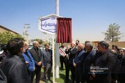 مسیر منتهی به بلوار ارغوانیه به نام شهید دکتر طهرانچی نام‌گذاری شد 