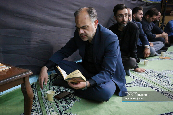 عزاداری دهه اول محرم در شهرداری مرکزی اصفهان
