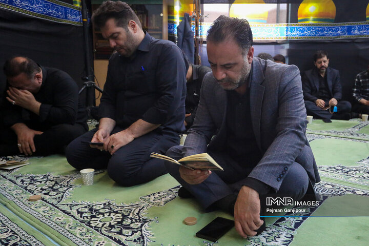 عزاداری دهه اول محرم در شهرداری مرکزی اصفهان