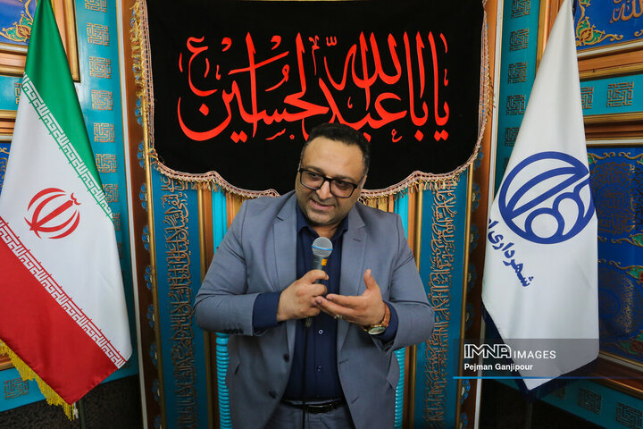 عزاداری دهه اول محرم در شهرداری مرکزی اصفهان