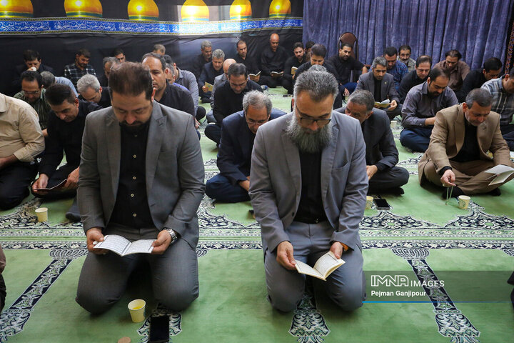 عزاداری دهه اول محرم در شهرداری مرکزی اصفهان