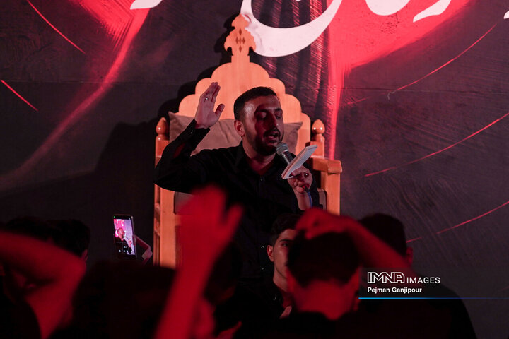 عزاداری شب ششم محرم در هیئت انصارالمهدی(عج)