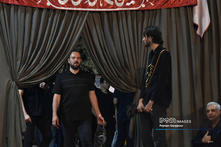 عزاداری شب ششم محرم در هیئت انصارالمهدی(عج)