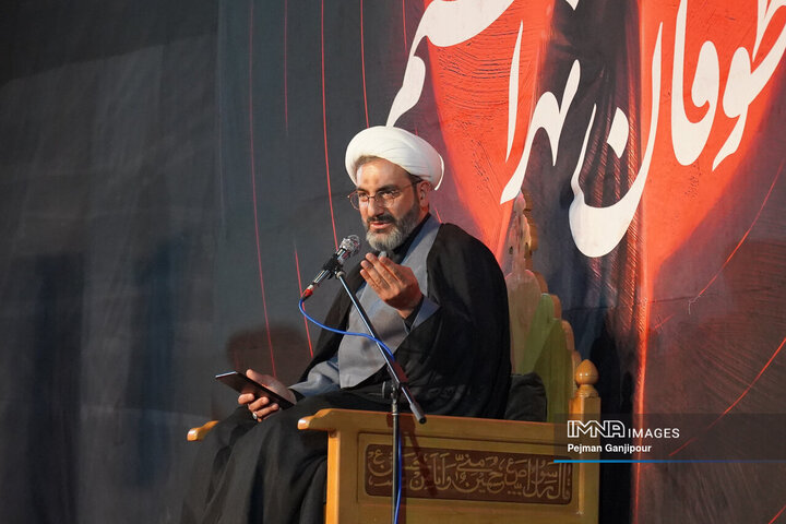 عزاداری شب ششم محرم در هیئت انصارالمهدی(عج)