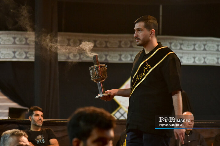 عزاداری شب ششم محرم در هیئت انصارالمهدی(عج)