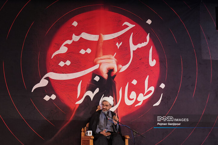 عزاداری شب ششم محرم در هیئت انصارالمهدی(عج)