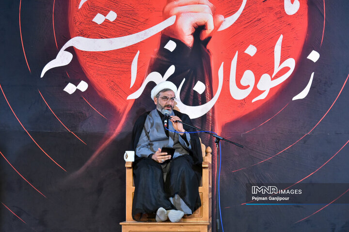 عزاداری شب ششم محرم در هیئت انصارالمهدی(عج)