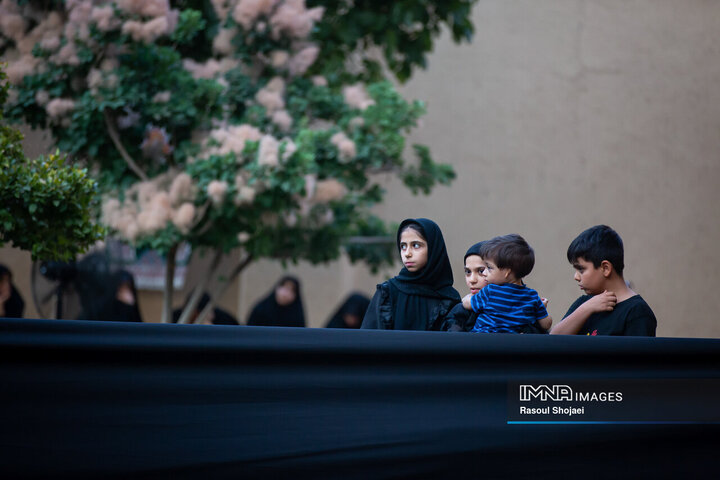 روضه امام حسین(ع) در خانه تاریخی شیخ الاسلام