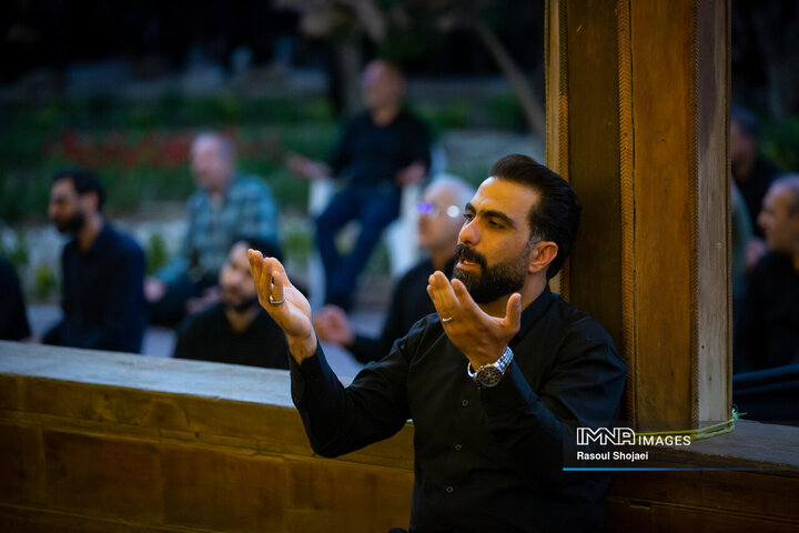 روضه امام حسین(ع) در خانه تاریخی شیخ الاسلام