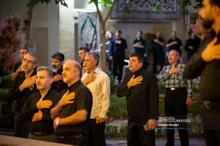 روضه امام حسین(ع) در خانه تاریخی شیخ الاسلام