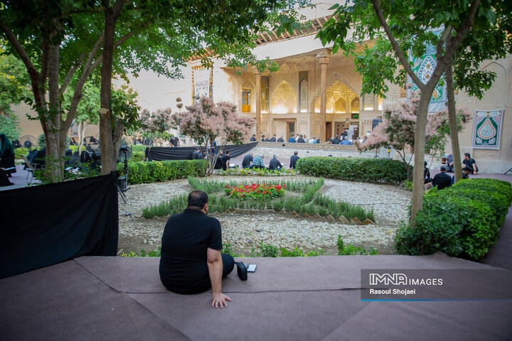 روضه امام حسین(ع) در خانه تاریخی شیخ الاسلام