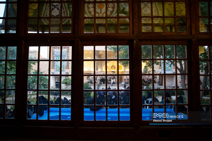 روضه امام حسین(ع) در خانه تاریخی شیخ الاسلام