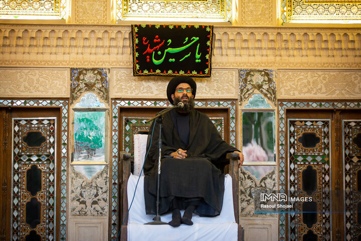 روضه امام حسین(ع) در خانه تاریخی شیخ الاسلام