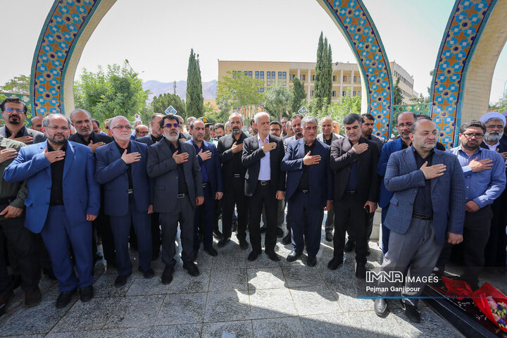 مراسم گرامیداشت شهید طهرانچی در دانشگاه آزاد خوراسگان