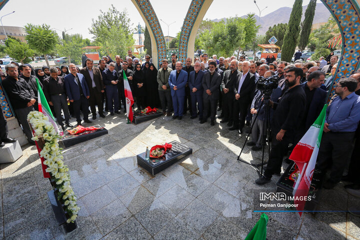 مراسم گرامیداشت شهید طهرانچی در دانشگاه آزاد خوراسگان