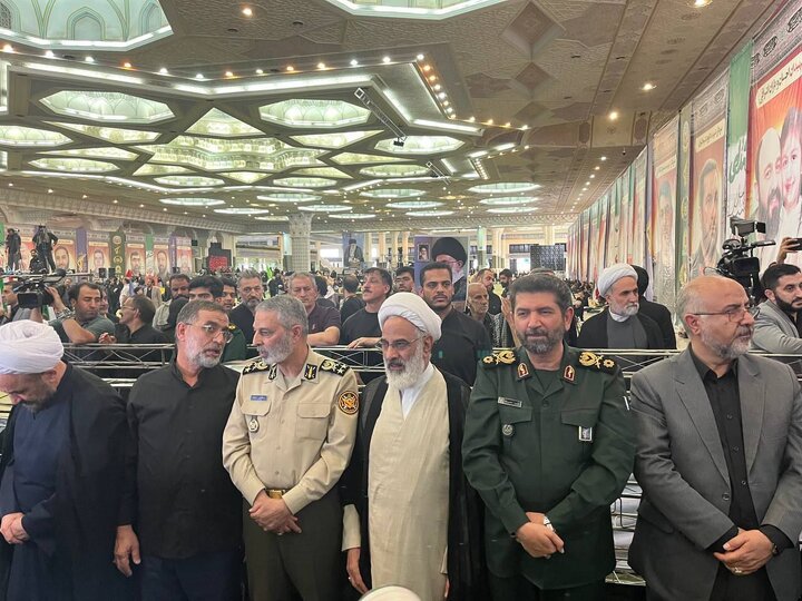 بزرگداشت شهدای اقتدار در مصلی تهران با حضور سران قوا/ مسئولان چه گفتند؟