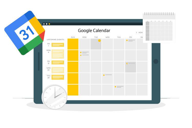 شروع کار با گوگل کلندر