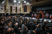 برگزاری اولین شب از مراسم عزاداری اباعبدالله (ع) در حسینیه امام خمینی