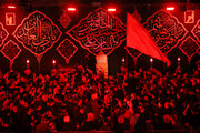 عزاداری شب هفتم محرم در هیئت سفینه‎‌الحسین(ع)