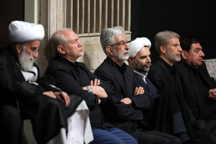 مراسم عزاداری ایام شهادت حضرت اباعبدالله الحسین(ع) در حسینیه امام خمینی(ره)