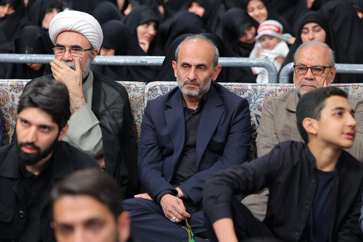 مراسم عزاداری ایام شهادت حضرت اباعبدالله الحسین(ع) در حسینیه امام خمینی(ره)