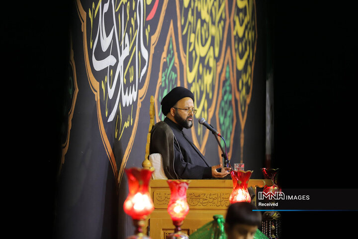 عزاداری شب هفتم محرم در هیئت سفینه‎‌الحسین(ع)