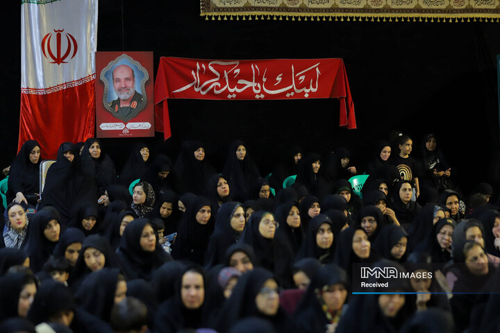 عزاداری شب هفتم محرم در هیئت سفینه‎‌الحسین(ع)