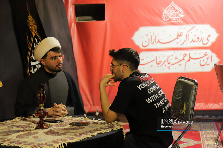 عزاداری شب هفتم محرم در هیئت سفینه‎‌الحسین(ع)