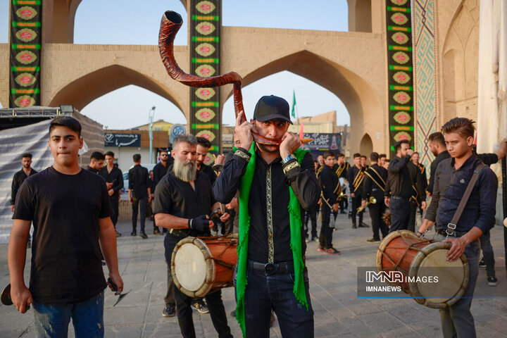 عزاداران خاص حسینی در یزد