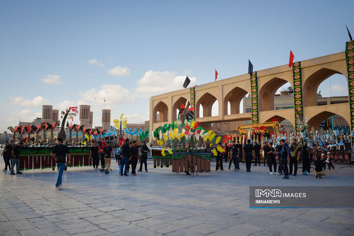 عزاداران خاص حسینی در یزد