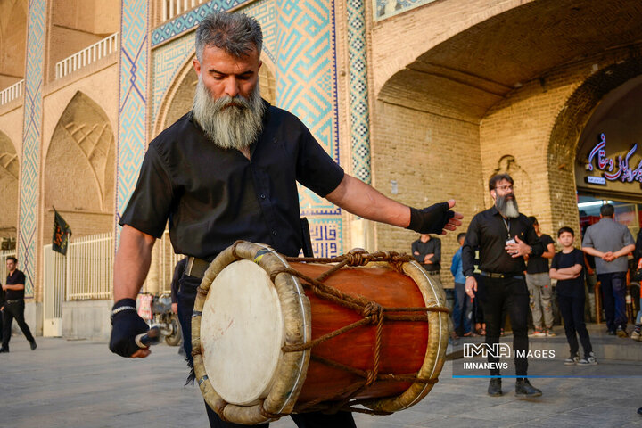 عزاداران خاص حسینی در یزد