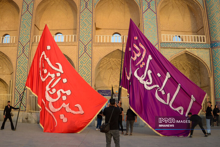 عزاداران خاص حسینی در یزد