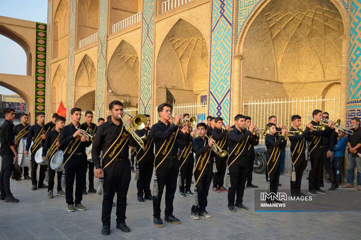 عزاداران خاص حسینی در یزد