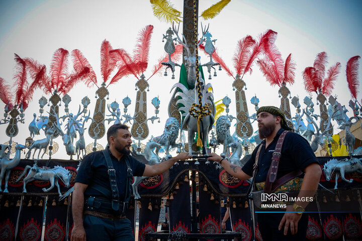 عزاداران خاص حسینی در یزد