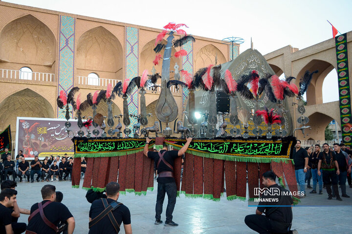 عزاداران خاص حسینی در یزد