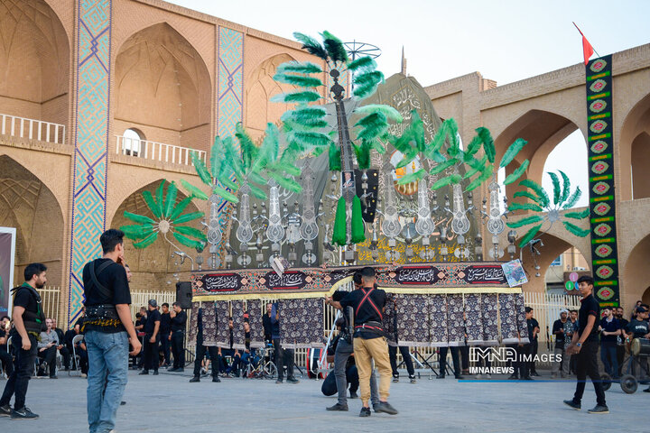 عزاداران خاص حسینی در یزد