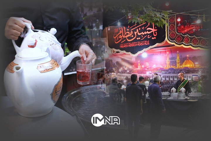 خیابان‌های شهر، سیاه‌پوش محرم