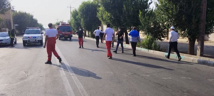 کنترل نشت گاز آمونیاک کارخانه یخ بدون هیچ حادثه‌ای در یزد