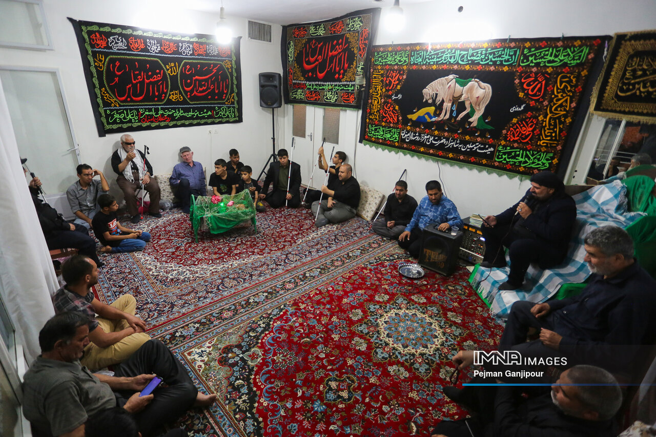 شکوه سوگواره علیاصغر در دل روشندلان؛ هیئتی که چشم دل را به ضیافت کربلا میبرد