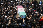 تشییع پیکر سرلشکر شهید «محمد سعید ایزدی» و جانباز شهید «محمد آقازیارتی» در قم
