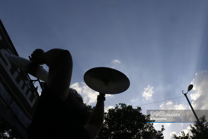 اجتماع ضد صهیونیستی هیئت‌های مذهبی تبریز