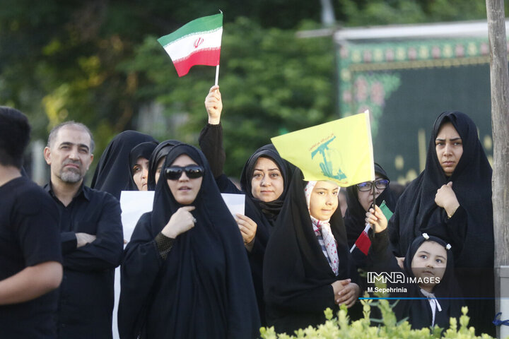 اجتماع ضد صهیونیستی هیئت‌های مذهبی تبریز