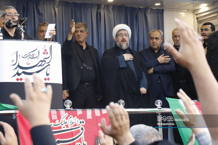 اجتماع ضد صهیونیستی هیئت‌های مذهبی تبریز